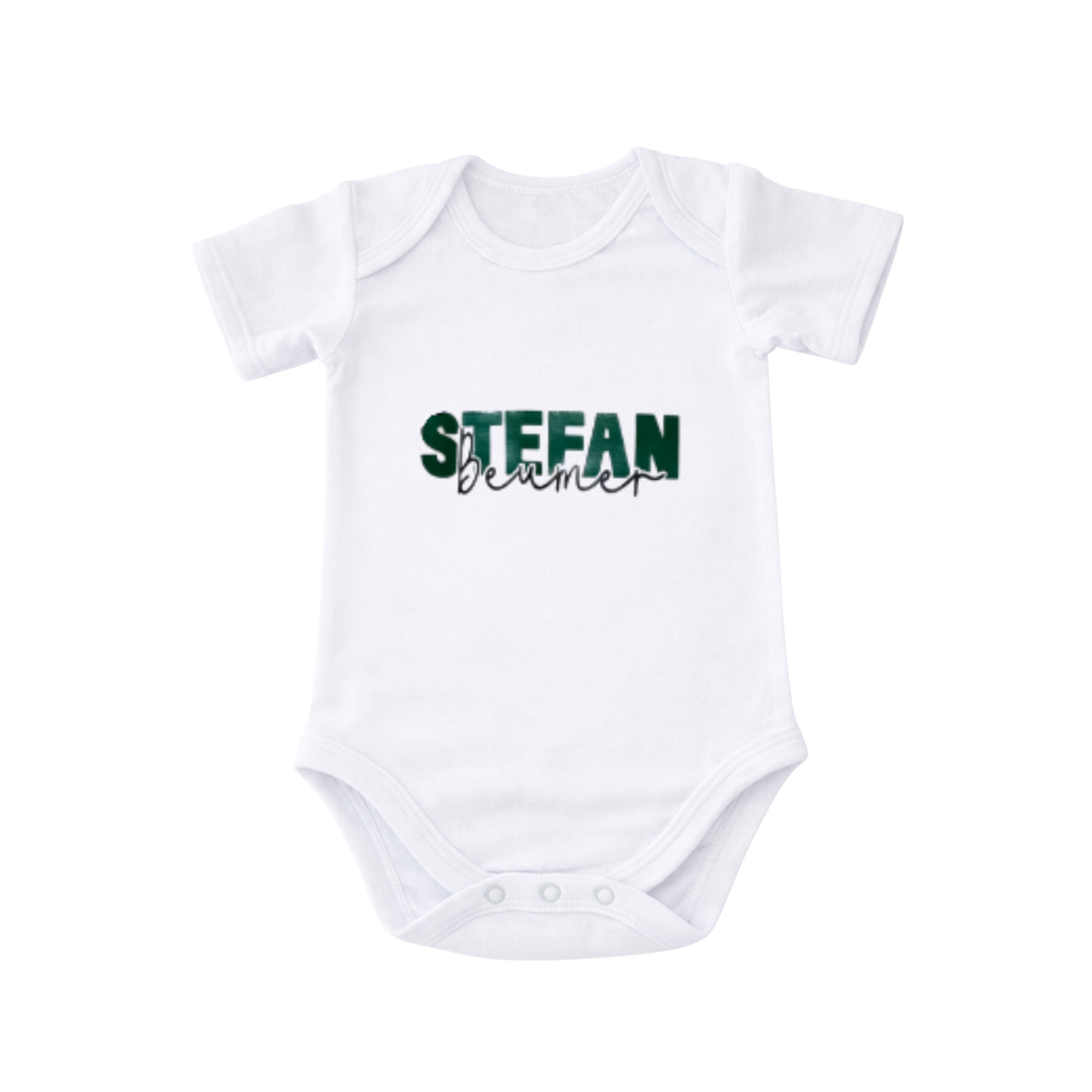 Gepersonaliseerde Baby Romper met Voor- en Achternaam | Uniek Kraamcadeau | BMR