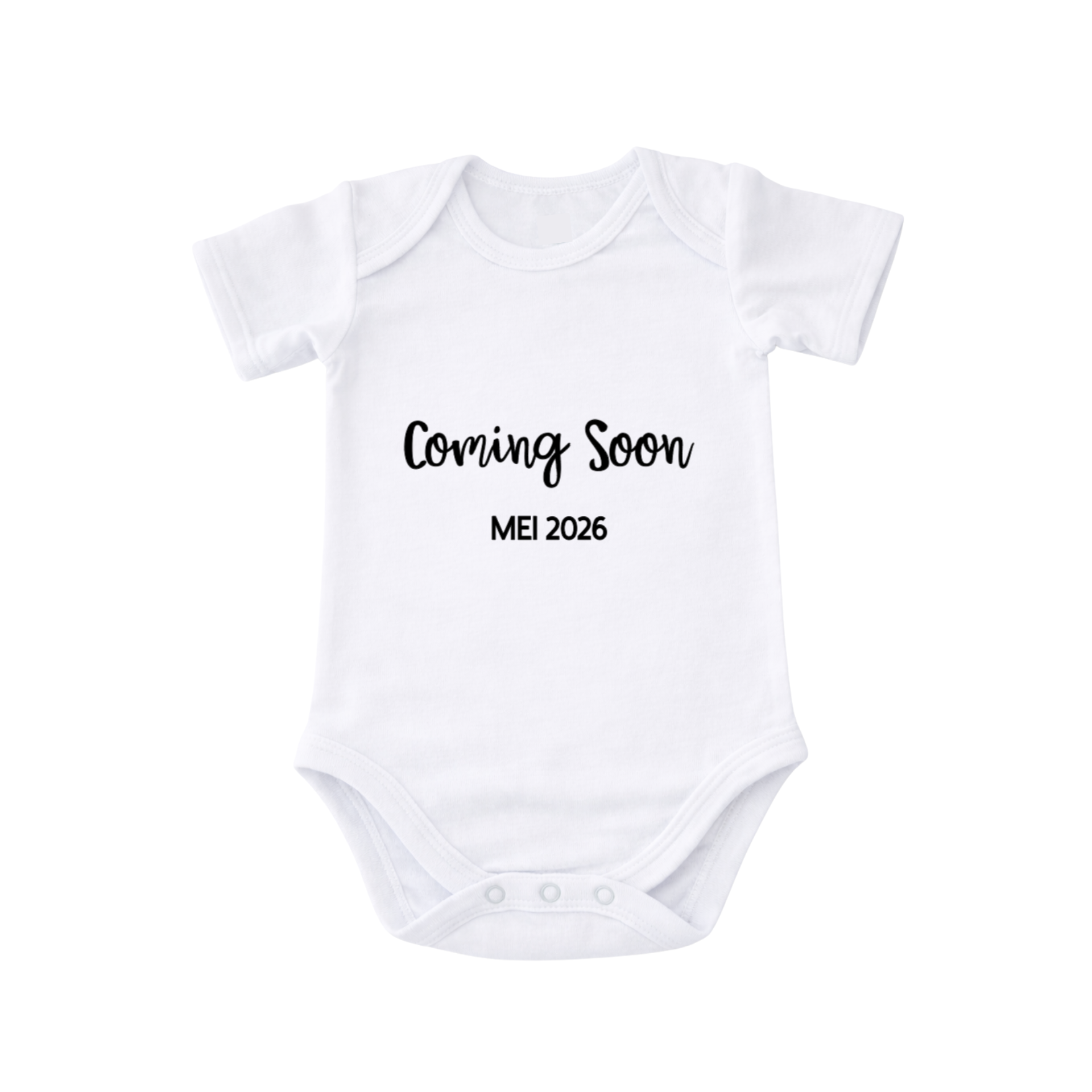 Romper - Gepersonaliseerd - Coming Soon (maand & jaar) | BMR